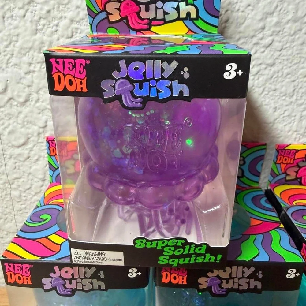 Authentic NeeDoh Jelly Swish purple